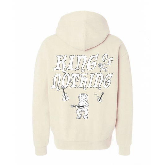 BoyWithUke King  of Nothing Hoodie Ivory